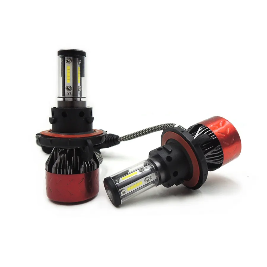 Большая Акция! H13 9008 9004 9007 пара Y8 Turbo Cree CSP чип светодиодный комплект фар 180 Вт