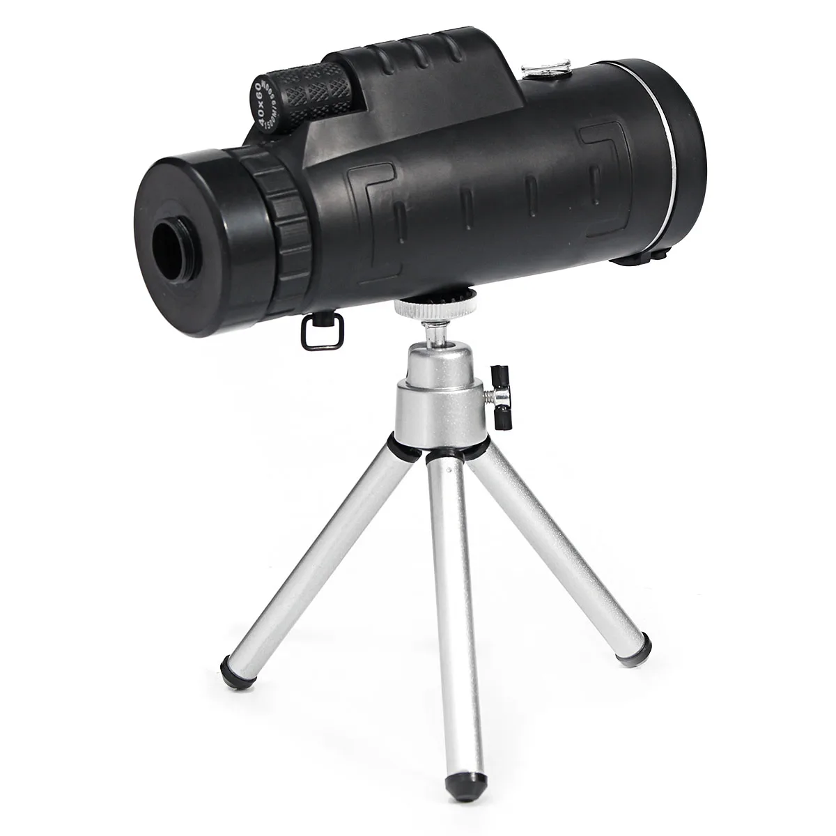 SGODDE 40X60 5 in 1 Universal Phone Monocular Zoom Optical Lens Telescope Day & Night Vision for iPhone X 8 for Samsung S8 S9