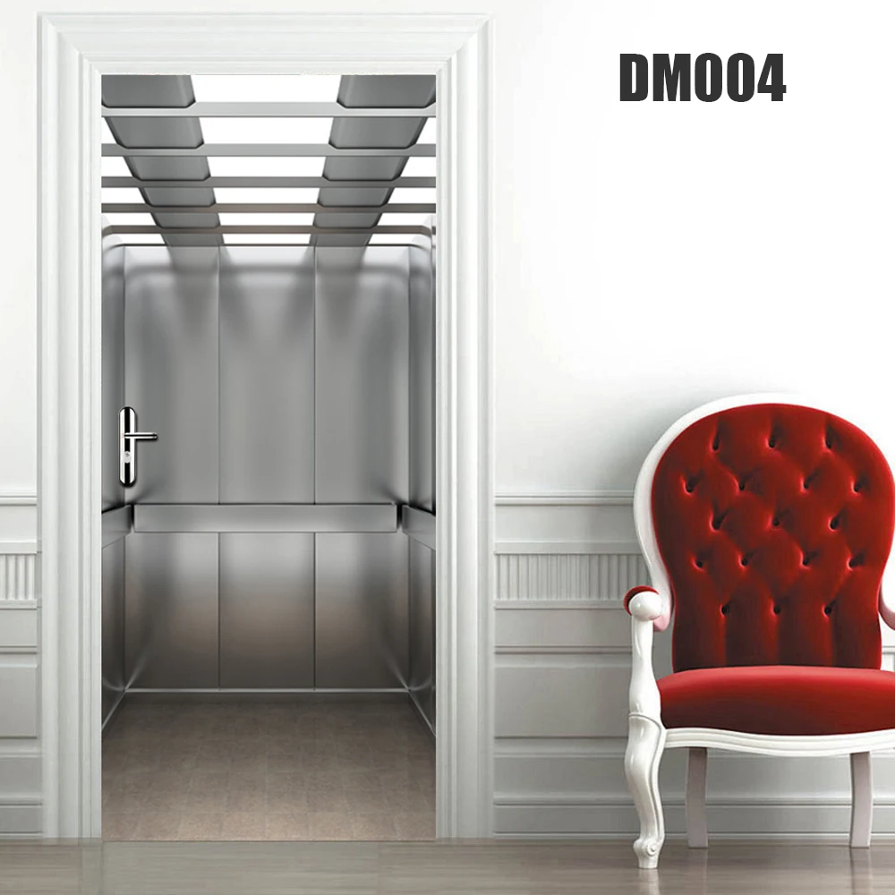 Наклейка s portes decoratives 3d стикер на дверь украшение дома 77 см* 200 см обои на дверь mt083 3d стикер на дверь - Цвет: DM004