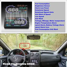 

Head Up Display HUD For Renault Duster/Dacia Duster 2010-2014 Car Electronic Accessories Safe Driving Screen Projector OBD/OBD2