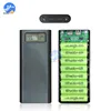 8x18650 Battery Charger Box Power Bank Holder Case Dual USB LCD Digital Display 8*18650 Battery Shell Storage Organize DIY ► Photo 1/5