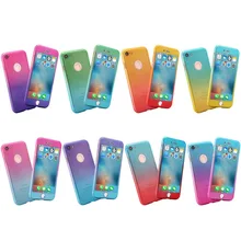 KINBOM 360 Caso de Telefone Para O Iphone X 7 8 plus PC Ultrafinos Graded Whole Pacote Anti-Batida Telefone Móvel saco Para O Iphone 6 6 splus