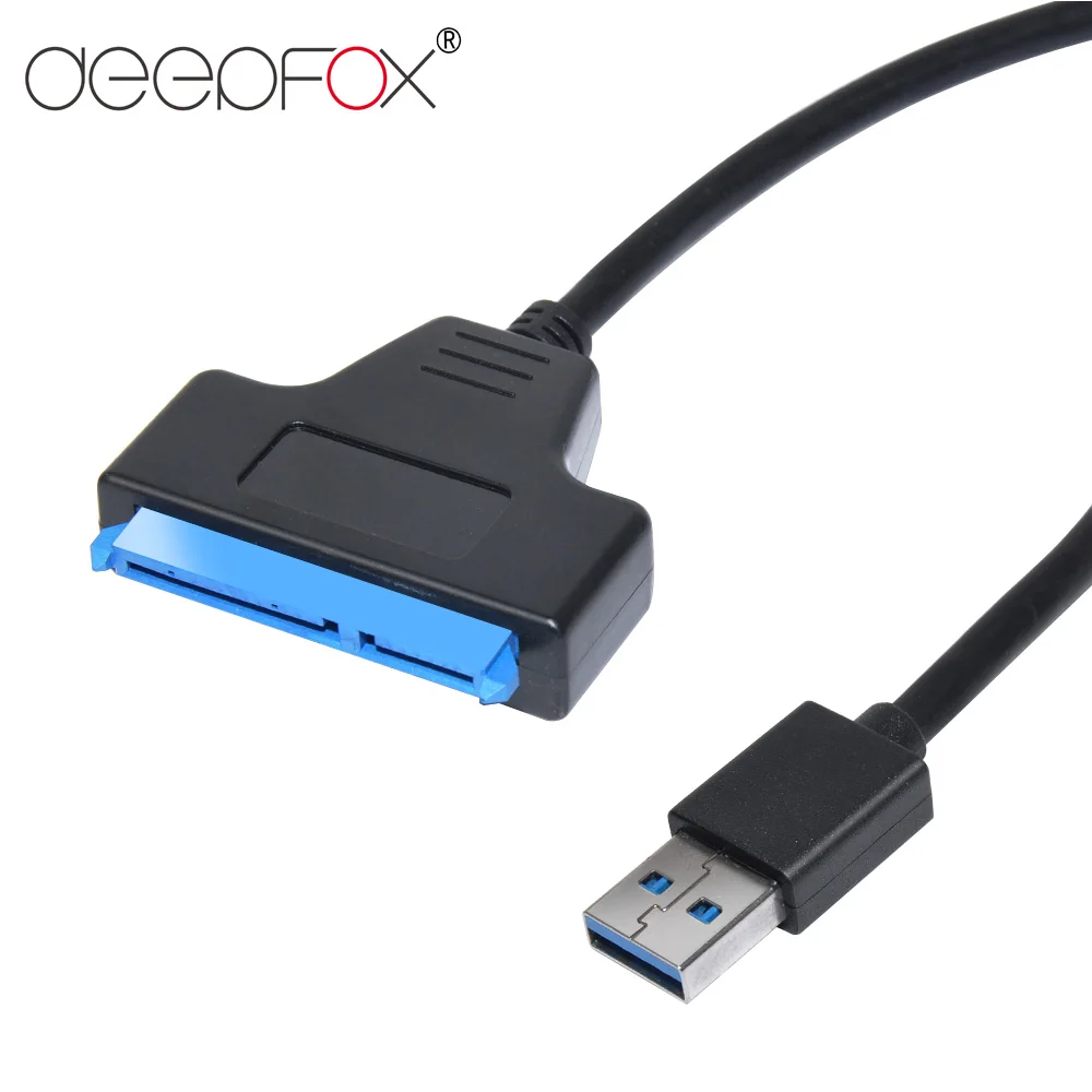 

DeepFox External USB 3.0 To 2.5 Inch HDD SATA Interface Connect Cable For Laptop Computer