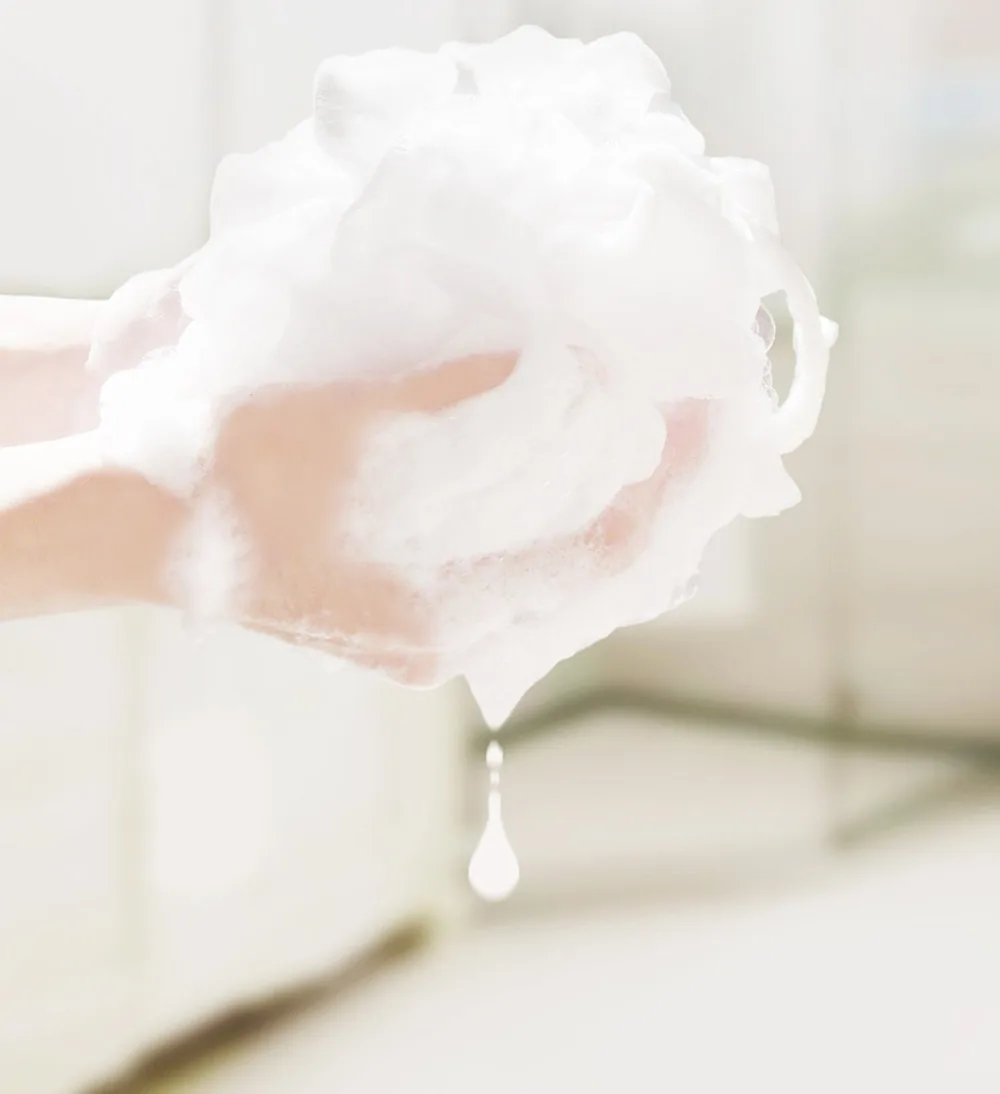 Новинка мягкая пенообразовательная текстура Youpin Bath ball white 2 шт./пакет легко