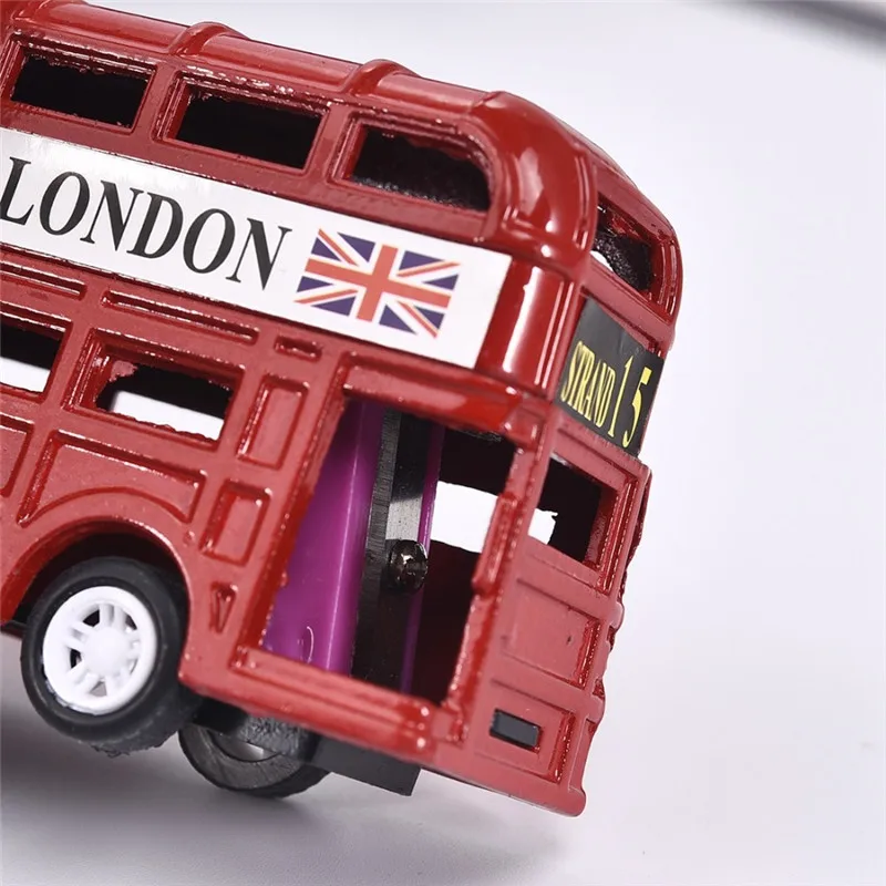 Europen Лондон Двухэтажный автобус/телефон модель будки точилка для карандашей мультфильм канцелярские Железные украшения детский сувенир подарок