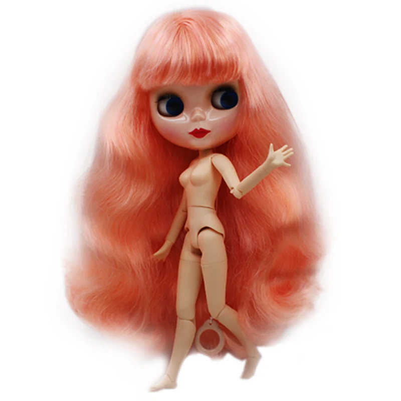 

Blyth BJD doll, Blyth Doll Nude Customized Shiny Face Dolls Can Changed Makeup and Dress DIY, 12 Inch Ball Jointed Dolls 00six