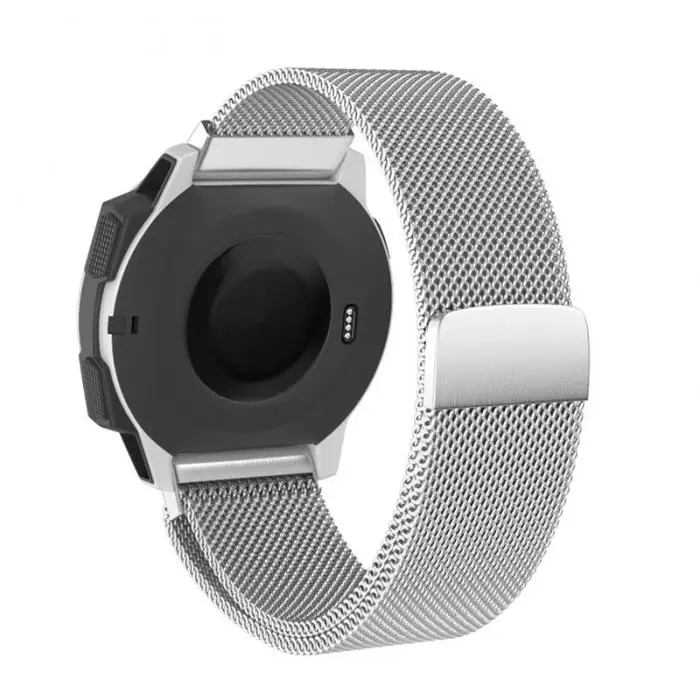 Замена Quick Release 22 мм из нержавеющей стали Milanese Loop Mesh Band для Garmin Instinct DJA99