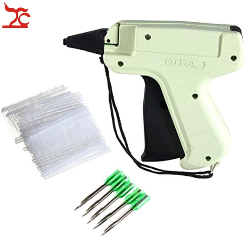 High Quality Plastic Garment Shoes Clothes Price Tagging Gun + 5 Needles + 2000 65mm Barbs Set Tool