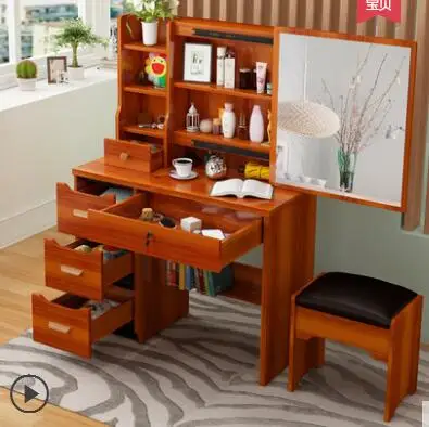 

Dressing table bedroom dressing table simple multi-function dressing table 60 small family web celebrity dressing cabinet .