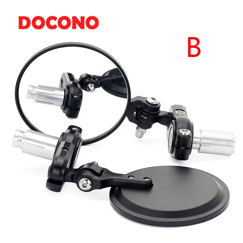 

Motorcycle Mirror Bar End Mirror Rearview Mirrors Motor Handlebar Ends Side Mirrors Cafe Racer Motobike Motorcycle Accessories
