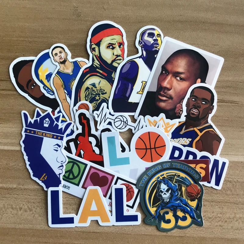 17 قطعة كرة السلة ملصقات نجم ليبرون جيمس كوبي براينت ملصق للماء PVC للهاتف زينة الدفتري المحمول 17 قطعة كرة السلة ملصقات نجم ليبرون جيمس كوبي براينت ملصق للماء PVC للهاتف زينة الدفتري المحمول
