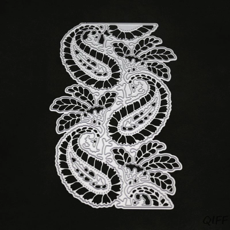 

Leaf Background Metal Cutting Dies Stencil DIY Scrapbooking Album Stamp Paper Card Embossing Craft Decor