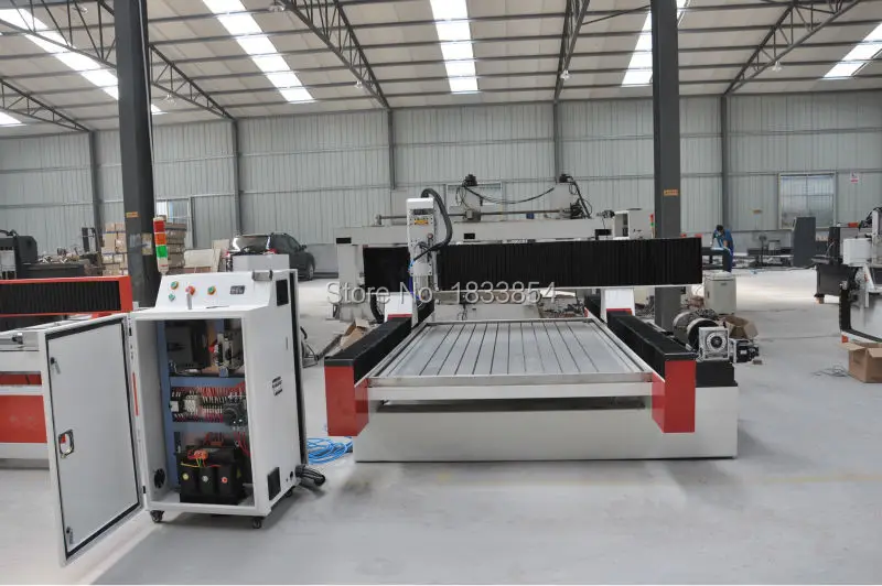 Carving 3d monuments granite marble stone cutting machine price 4 axis