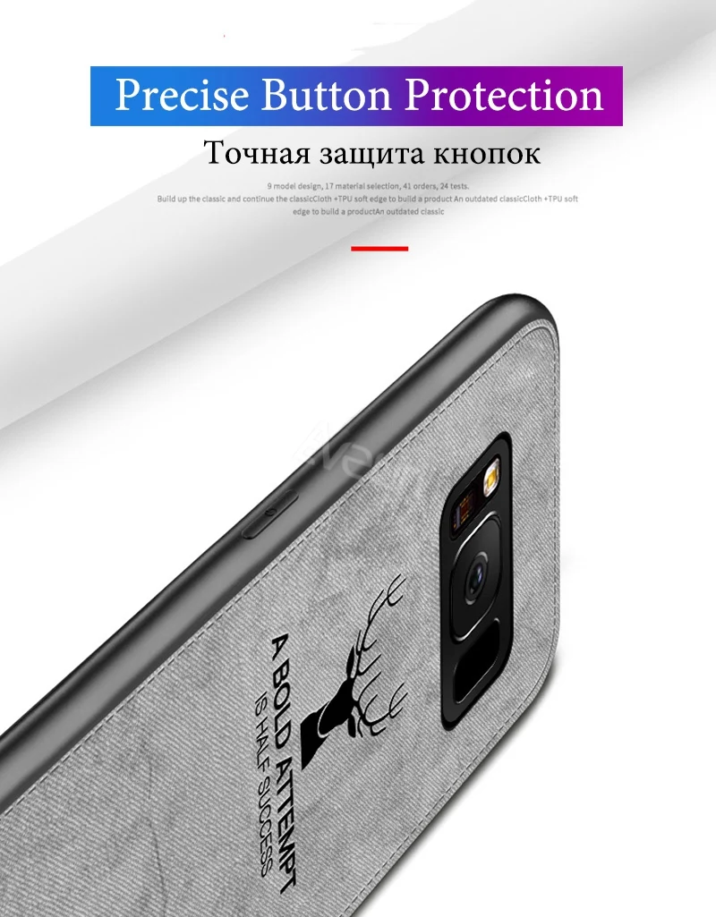 Чехол для samsung Galaxy S6, S7 Edge, S8 Plus, S9 Plus, PC, кожа, ткань, задняя крышка, чехол для samsung Note 8, 9, Coque