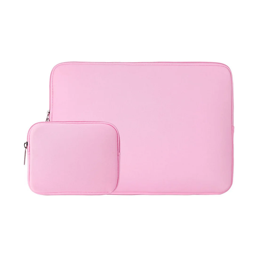 Colorful Waterproof Neoprene Computer Protective Cover Flat Cover Laptop Notebook Case Tablet Sleeve Cover Bag - Цвет: pink