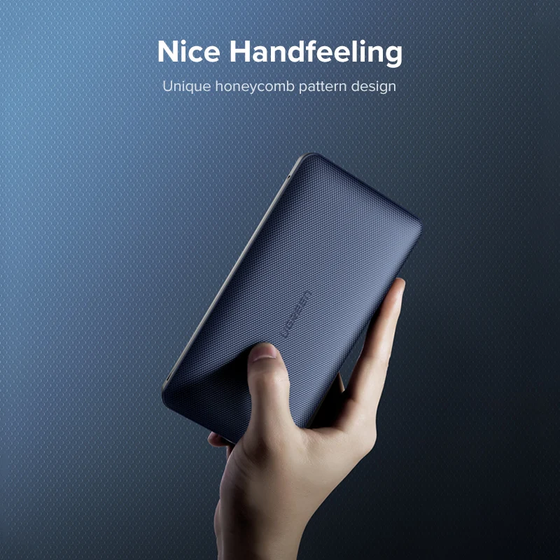 Ugreen Power Bank 20000mAh For iPhone X 7 Samsung S9 For USB iPhone Cable Powerbank Portable Charger External Battery Pover Bank