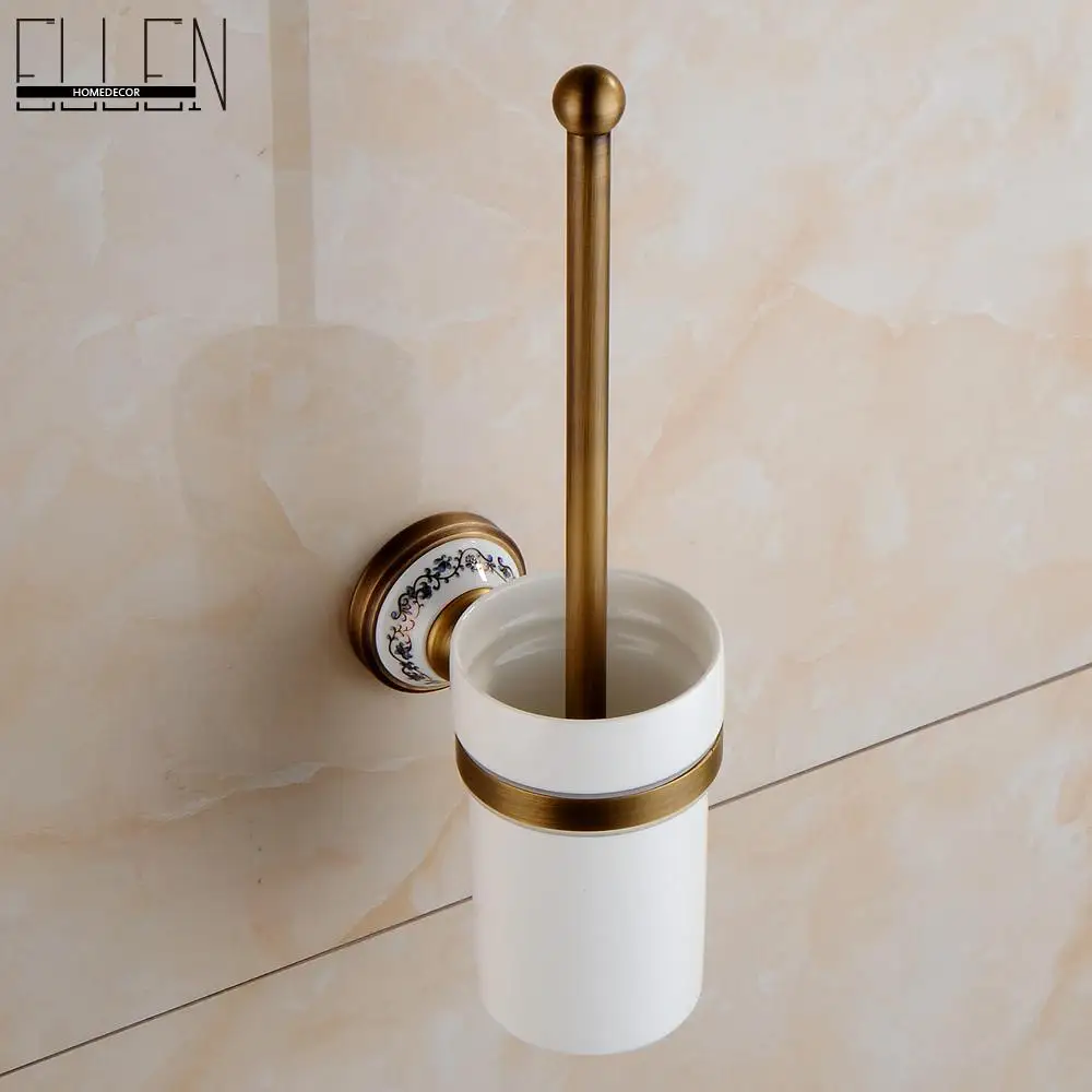 Bathroom accessories wall mounted toilet paper holder antique bronze ...