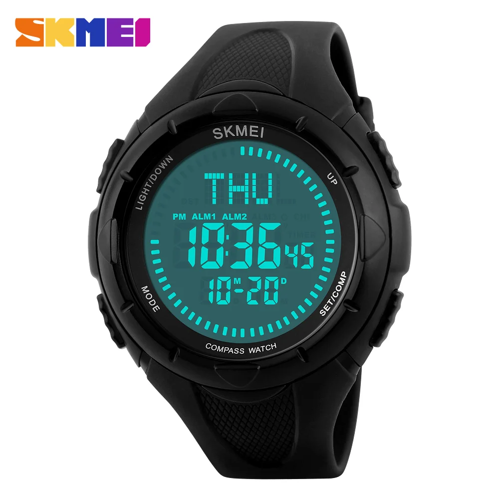 world time digital watch