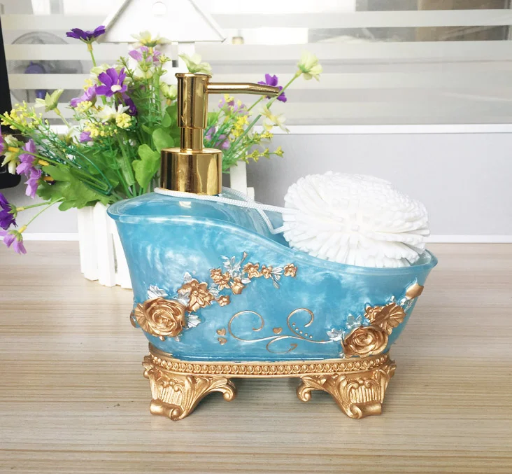 Günstige Europäischen Stil Zu Hause Hotel Flüssigkeit Seife Spender Pumpe Dusche Shampoo Flasche Hand Sanitizer Container Bad Zubehör LF275