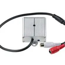 Усиленный Крытый микрофон, Hi-Fi высококачественный, 5~ 100 м Диапазон, видеонаблюдения