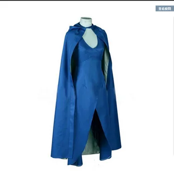

Game of Thrones Costume Fancy Costume Daenerys Targaryen Cloak Set Cosplay Costume Halloween Stage Gift Drop Ship