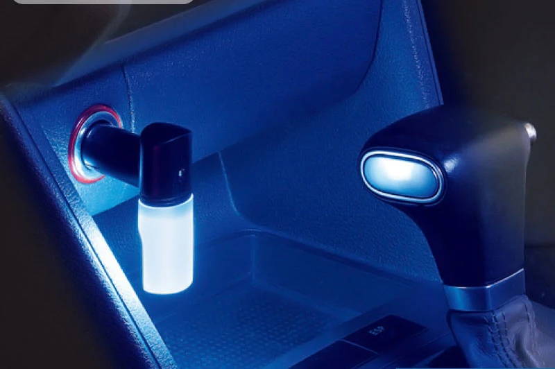 Творческий Внутренние светодиодные лампы 12V автомобильные сигареты светильник er светильник светодиодный лампы Авто Синий светильник атмосфера светильник s Декор QP096