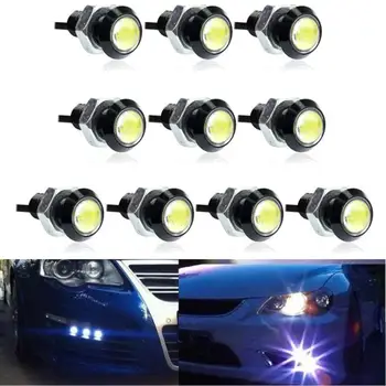 

Auto led light 10 PCS White DC12V 9W Eagle Eye LED Daytime Running DRL Backup Light Car Auto Lamp car light bulbs sep23
