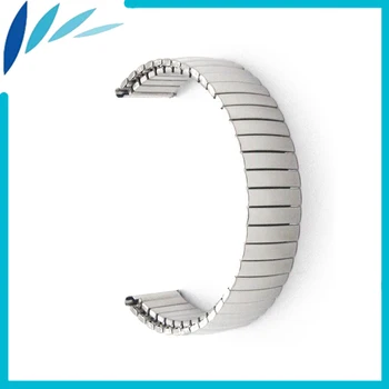 Stainless Steel Watch Band 24mm for Sony Smartwatch 2 SW2 Watchband Elastic Strap Loop Wrist Expansion Belt Bracelet Silver 24mm silicone rubber watch band for sony smartwatch 2 sw2 dual brush 316l stainless steel buckle strap wrist belt bracelet black