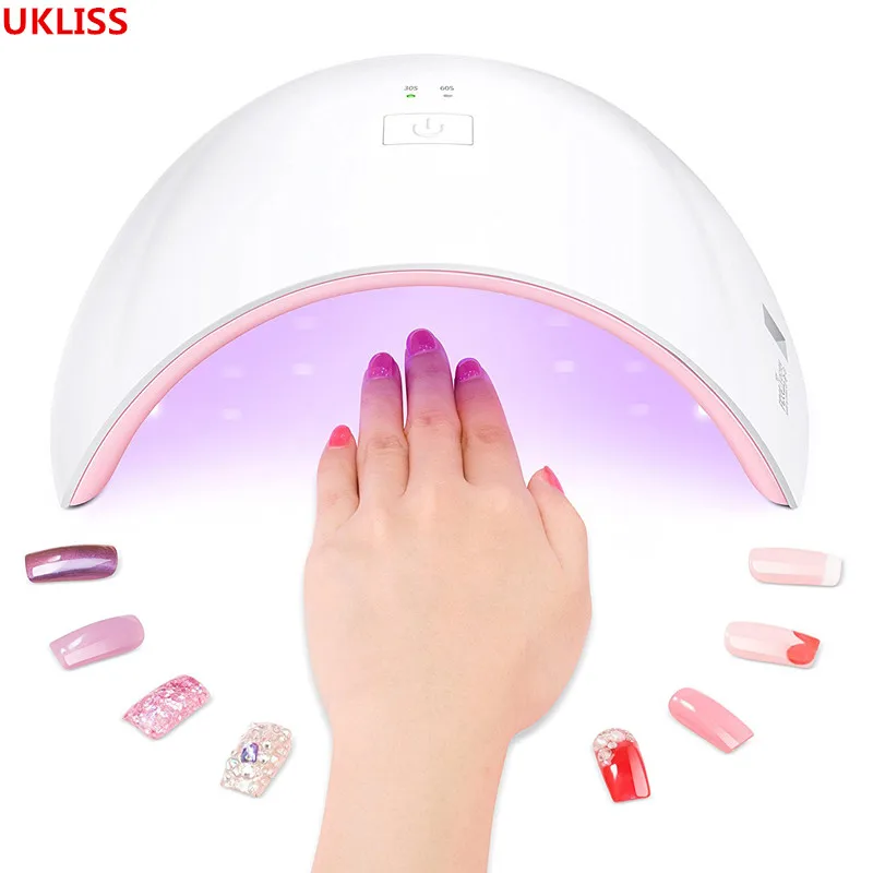 

Nail Lamp For Manicure UV Led Gel Sun Lamp For Nail Dryer 24w For Drying Nails Beauty Care Tools Light UV Sun Lamps