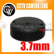5pcs/lot High Quality 3.7mm lens Plane Lens CCTV Board Lens For CCTV Security Camera