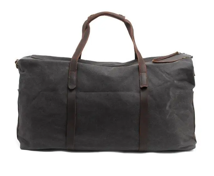 

2017 men's high quality travel bags casual vintage thick canvas handbags fashion luggage Leisure shoulder cross body bag for men