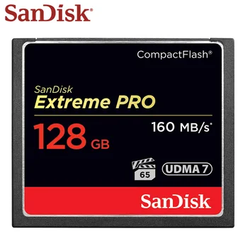 

SanDisk Extreme PRO CF Card 128GB Max Read Speed 160M/s CF Card Compact Flash Full HD For Camera Memory Card