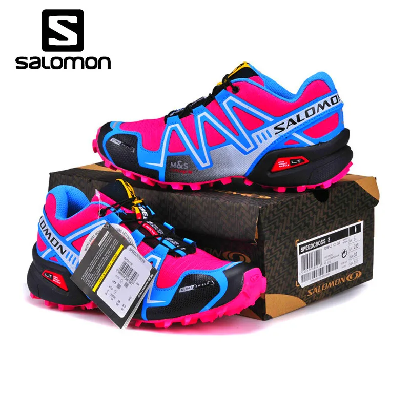 

Women new Salomon Speed Cross 3 III CS Marathon Sneakers Comfortable zapatillas deportivas Women Running Shoes Fast Shipping hot