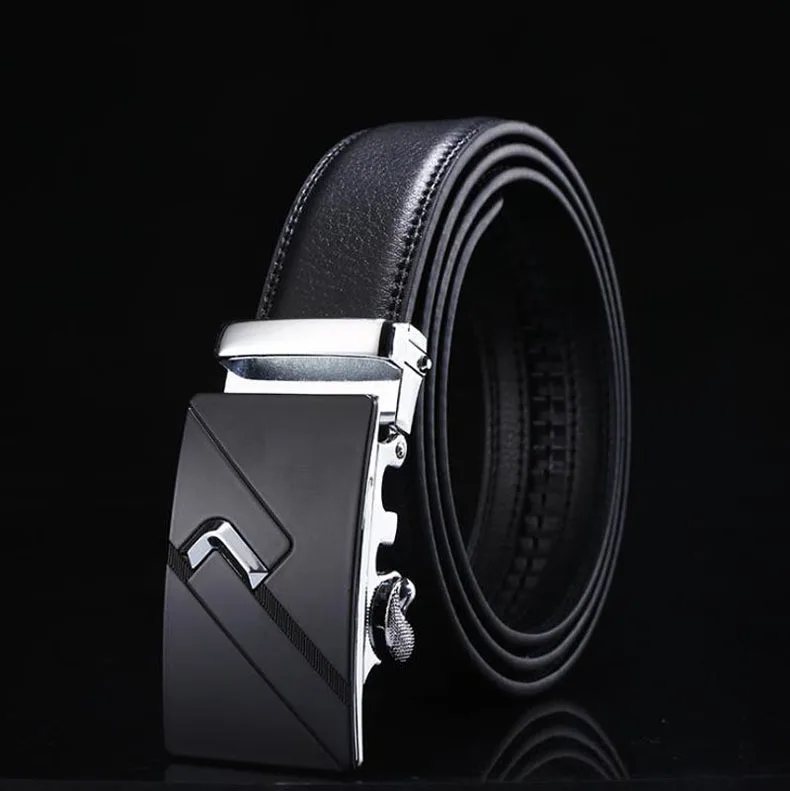 

High Quality Men's Genuine Leather Belts New Designer Belts Men Luxury Waistband Fashion Automatic Buckle Belts For Male Aa15