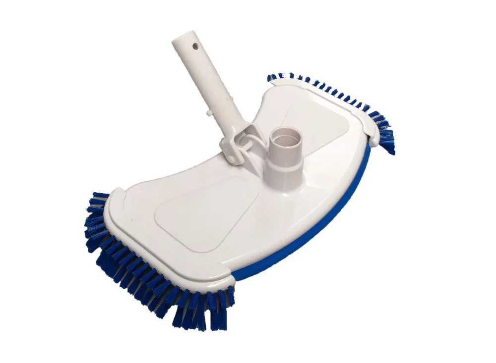 

Deluxe Weighted Swimming Pool Vacuum Head Cleaner Side Brushes, Koi Fish Pond