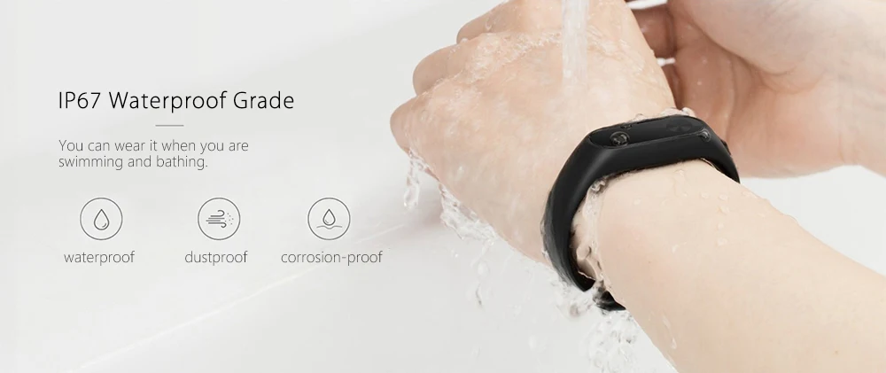 Original Xiaomi Mi Band 2 Smart Watch with Bluetooth 4.0