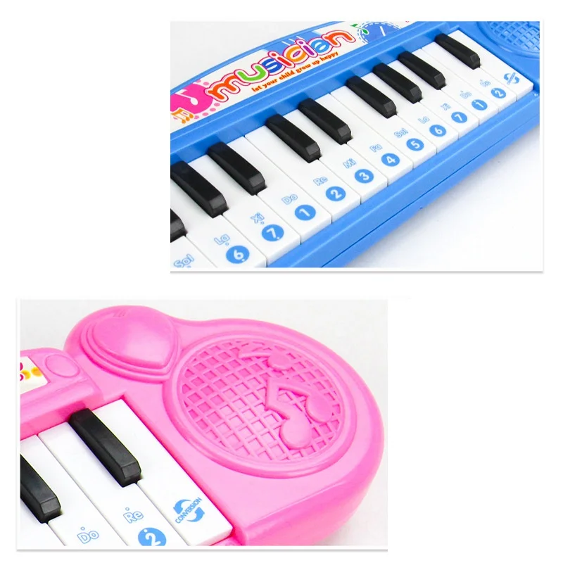 Музыкальные игрушки мультяшное пианино электронная клавиатура музыка развитие образования детские игрушки головоломка Детская Игрушка музыкальный