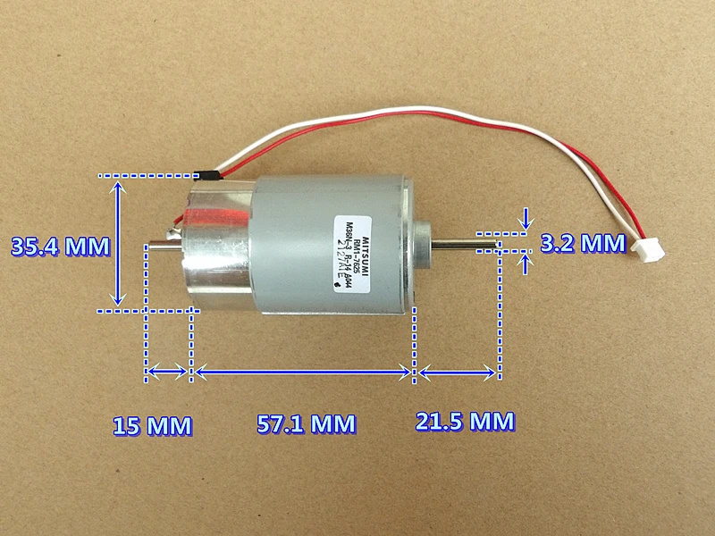 Высокое качество! Мощный MITSUMI 555 двигатель постоянного тока 12 В DC 2800 об./мин. Бесплатная доставка