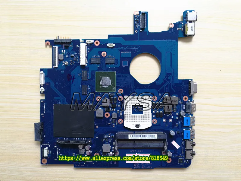 

original system board fit for Samsung NP550 NP550P5C motherboard BA92-10614A BA41-01898A GT630m DDR3 100% test fast ship