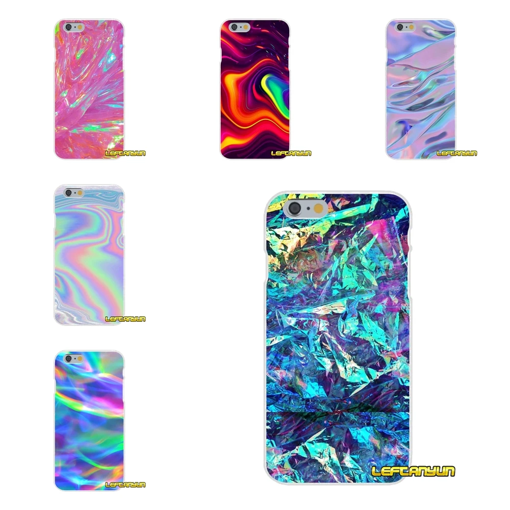 Koop Luxe Iriserende Holografische Art Zachte Siliconen telefoon Case Voor Sony Xperia Z Z1 Z2 Z3 Z4 Z5 compact M2 M4 M5 E3 T3 XA Aqua