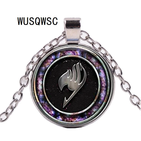 WUSQWSC новое стекло Сказочный хвост ожерелье сказочный орнамент Ювелирное круглая
