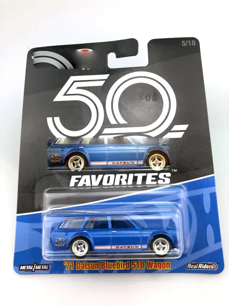 Спортивный автомобиль Hot Wheels 1:64 CHEVY FORD 50 я Юбилейная Коллекционная версия