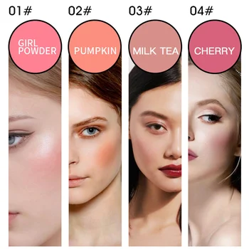 

1 Pcs Liquid Blush Natural Flash Powder Pigments Long Lasting Face Blusher Make Up MH88