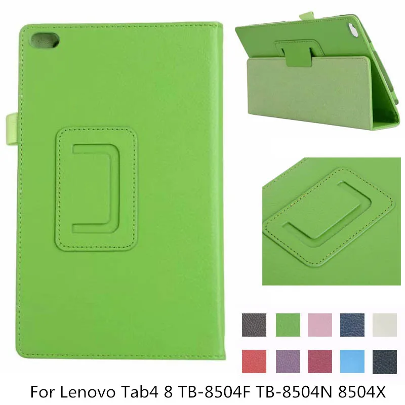 

Case For Lenovo Tab 4 8 TB-8504 pu Leather case stand Cover for Lenovo X304 X704 TB-7304 E7 TB-7104 E8 E10 M10 P10 tablet case