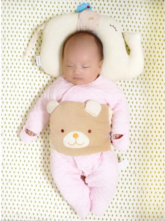 Algodão dos Desenhos Animados do Bebê Travesseiro de Enfermagem Travesseiro para Crianças Sozzy Marca Bonito Pescoço Travesseiro Recém-nascido Cama Crianças Memória Espuma 1 Pçs 12 1 pçs sozzy marca bonito algodão dos