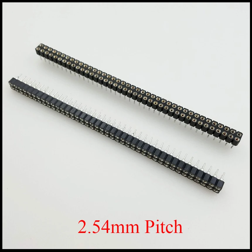 2-40-2x40-Pin-80P-2-54mm-Pitch-Dual-Double-Row-Module-Circular-Round ...