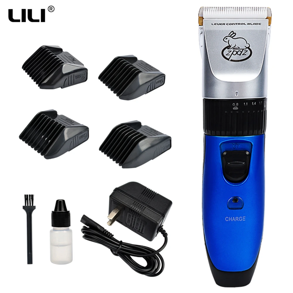 

35w Professional Pet Dog Hair Trimmer Electric Rechargeable Grooming Clipper Cat Animal Hair Remover Ceramic Cutter Comb Kits