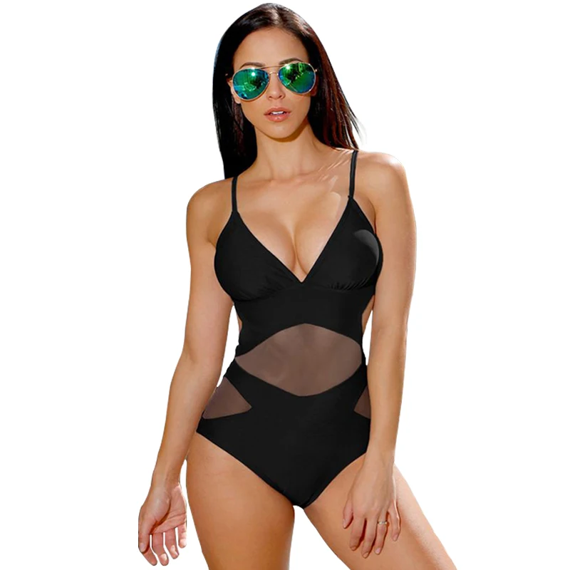 maillot de bain 1 pièce push up