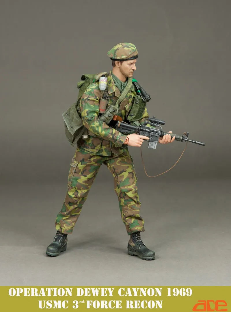 1/6 масштаб фигурка кукла операция Dewey Caynon 1969-USMC 3rd Force Recon Коллекционная 1" фигурка куклы пластмассовые игрушечные модели