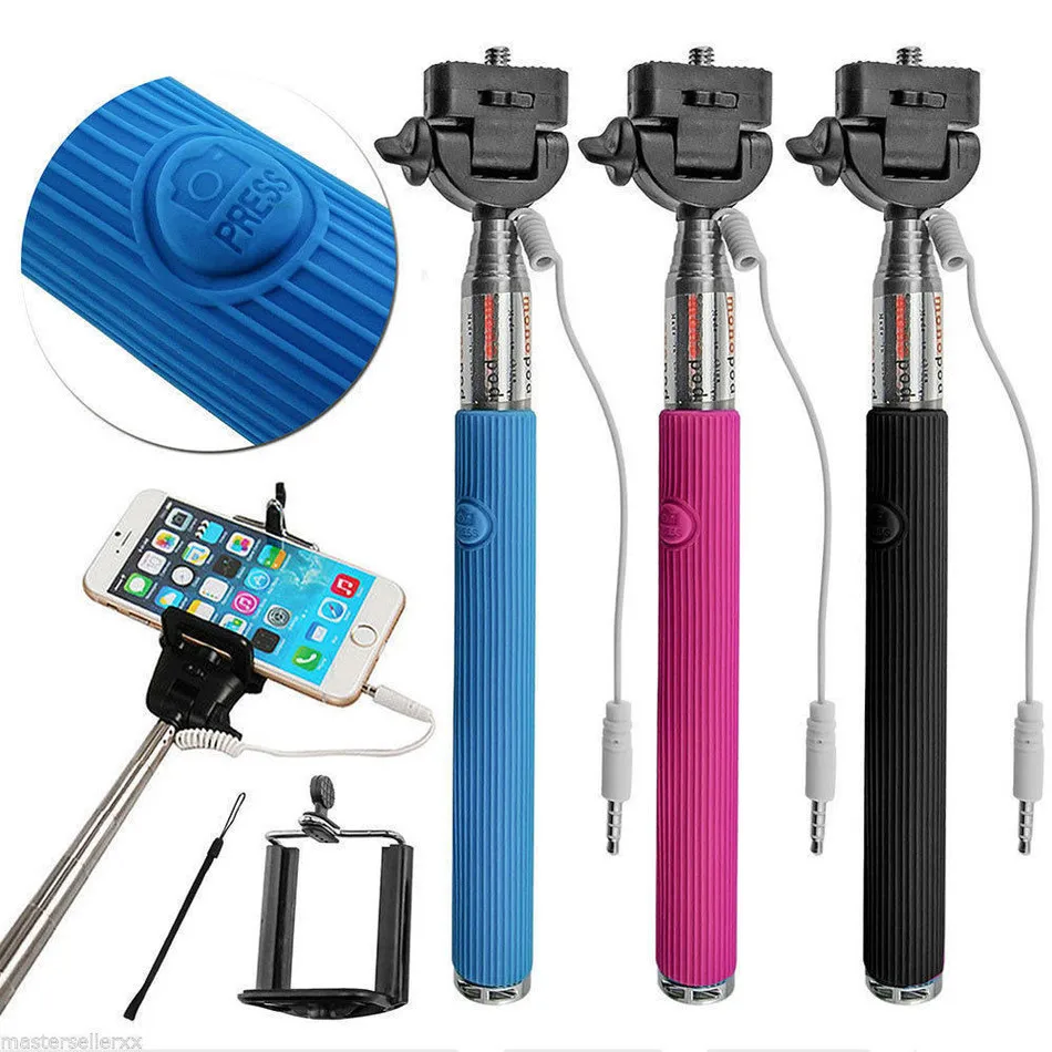 Self Selfie Stick Monopod for iPhone 6 Plus Palo Selfie Remote For
